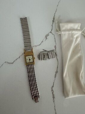 Gold and Silver Two-Tone Women's Breda Watch